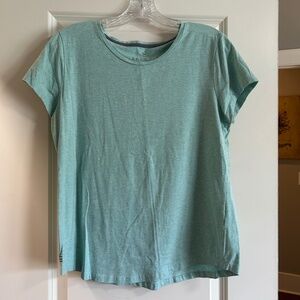 Free Fly Women's Light Green Bamboo T-Shirt, Size M